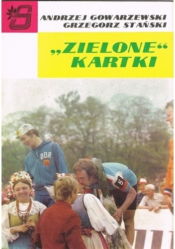 Okładka książki "zielone" kartki